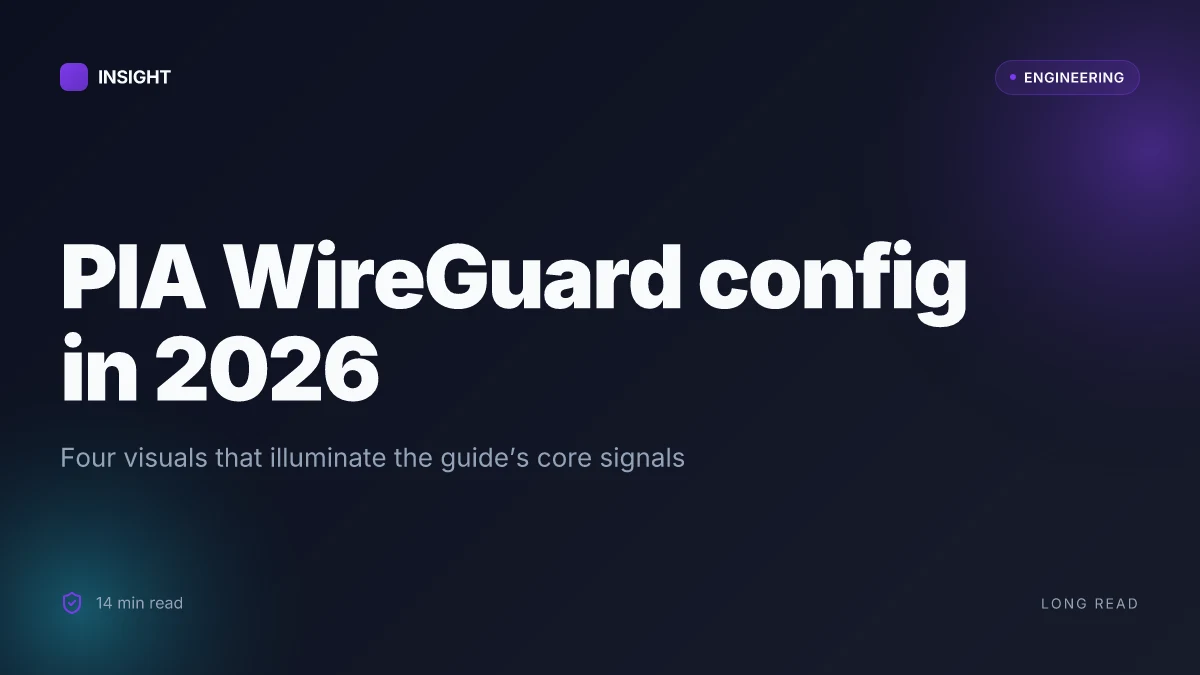 Getting your Private Internet Access WireGuard config file: a step by step guide for 2026